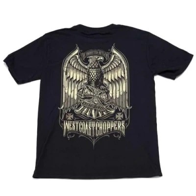 Abbildung von West Coast Choppers T Shirt Uninvited Outlaws Tee Black