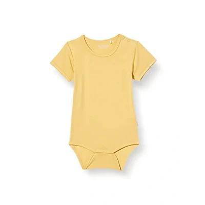 Abbildung von MINYMO Unisex Baby Body SS Bamboo Kleinkind T Shirt Satz, Rattan, 68
