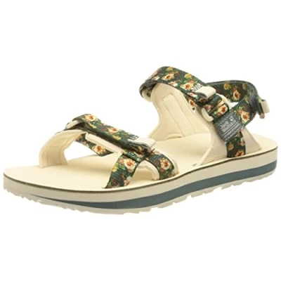 Abbildung von Jack Wolfskin Damen Outfresh Deluxe W Sandale, Teal Grey All Over, 40.5 EU