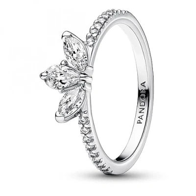 Abbildung von Pandora Sparkling Herbarium Cluster Ring, Damen, Größe: 58, Sterling silver
