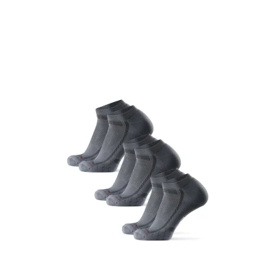 Abbildung von Danish Endurance LOW CUT Distance Running 3 PACK Füßlinge, Größe: 39 42, Grey