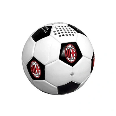 Abbildung von Techmade vd tm speakfoot mil Lautsprecher Bluetooth für Fußball, AC Milan, weiß