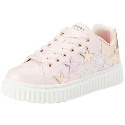Abbildung von Skechers Street Girls Sneaker, Light Pink Synthetic/Multi Trim, 36 EU