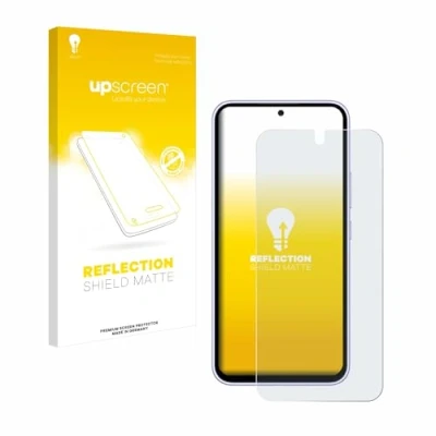 Abbildung von upscreen Entspiegelungs Schutzfolie für Samsung Galaxy A54 5G Displayschutz Folie Matt [Anti Reflex, Anti Fingerprint]