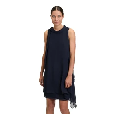 Abbildung von Vera Mont Damen Cocktailkleid ohne Arm Night Sky,50