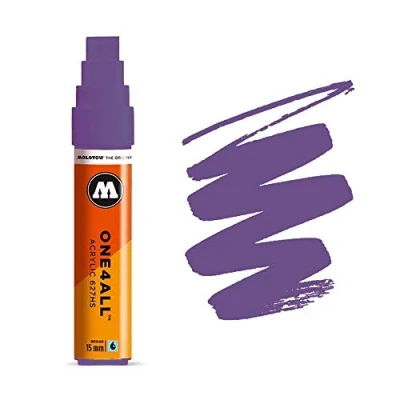 Abbildung von Molotow Permanentmarker One4All 627 HS nachfüllbar 15mm johannisbeere