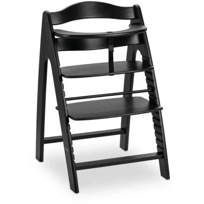 Abbildung von Hauck Hochstuhl Arketa, Beech Blackwashed, mitwachsend, FSC® schützt Wald weltweit