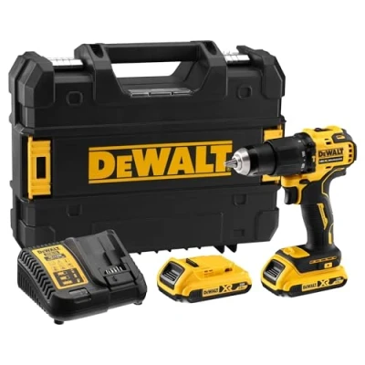 Abbildung von DeWALT DCD709D2T QW, Handbohrmaschine, Bürstenlos, 1,3 cm, 1650 RPM, 3 cm