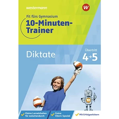 Abbildung von Fit fürs Gymnasium 10 Minuten Trainer: Übertritt 4 / 5 Deutsch Diktate