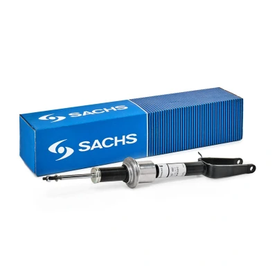 Abbildung von SACHS 317 492 Stoßdämpfer links Gasdruck Einrohr Teleskop oben Stift, unten Gabel MERCEDES BENZ: E Klasse Limousine, T modell