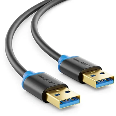 Abbildung von deleyCON 1m USB 3.0 Datenkabel 5Gbit/s A Stecker zu Kabel