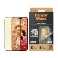Abbildung von PanzerGlass Ultra Wide Fit Apple iPhone 15 Blaulichtfilter Panzerglas Schwarz