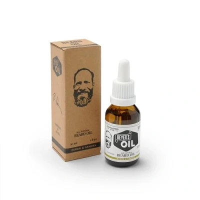 Abbildung von Beyer’s Oil Bartöl Zeder &amp; Sandel 30ml 100% natürliche Bartpflege Macht den Bart weich und glatt