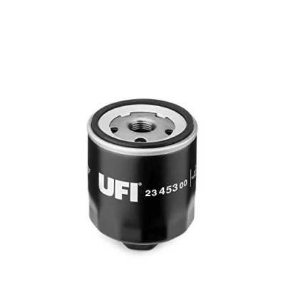 Abbildung von UFI 23.453.00 Ölfilter 3/4 16 UNF mit einem Rücklaufsperrventil Anschraubfilter VOLKSWAGEN: Golf 4 Schrägheck, Lupo / 3L, Polo IV Schrägheck