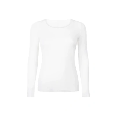 Abbildung von Hunkemöller Pyjama Top Baumwolle Weiß