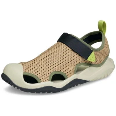 Abbildung von Crocs Damen SwiftwaterPrm1MeshDeckSandalM Sandalen, Sepia, 41/42 EU