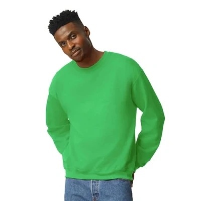 Abbildung von Gildan Unisex Fleece Crewneck Sweatshirt, Style G18000, Multipack Hemd, Irish Green (1er Pack), X Large