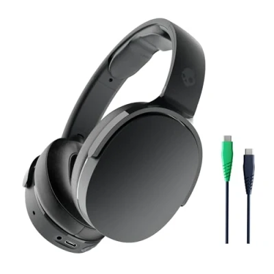 Abbildung von Skullcandy Hesh Evo Over Ear Wireless Kopfhörer, 36 Std. Akkulaufzeit, Mikro, kompatibel mit iPhone, Android und Bluetooth Geräten Schwarz