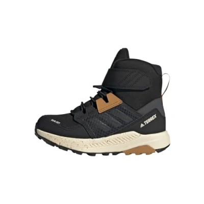 Abbildung von adidas Performance Terrex Trailmaker Unisex Hikingschuh für Kinder, Größe: 37 1/3, Core black/grey six/mesa Textil/synthetik