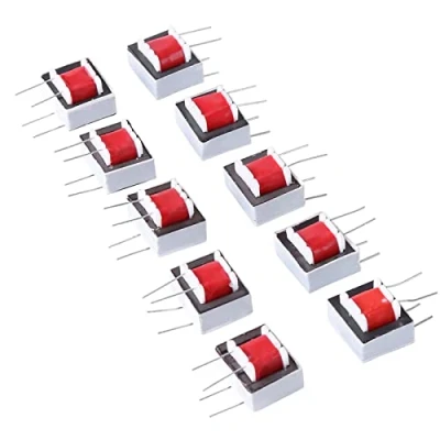 Abbildung von Oumefar 10 Stück/Packung EI14 Hocheffizienter Audio Isolationstransformator 600: 600 Ohm 1: 1 Transformator für die automatische Steuerung Transformateur