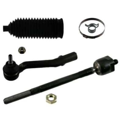 Abbildung von febi BILSTEIN 38900 Spurstange Vorderachse links mit Schellen, Lenkmanschetten Plus CITROËN: C2 Schrägheck, C3 Pluriel