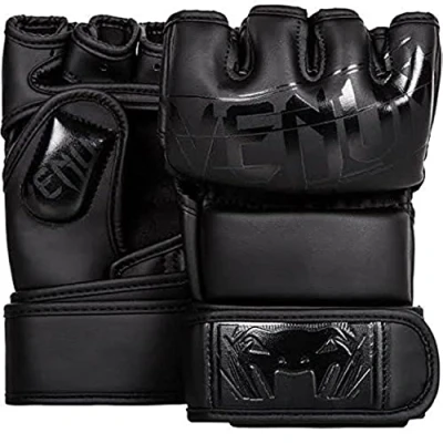 Abbildung von Venum Unisex Udisputed 2.0 Mma Handschuhe, Schwarz / Matt, M EU