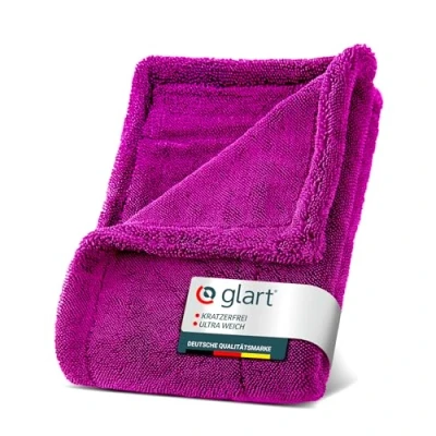 Abbildung von Glart 44TW8P Twist Auto Mikrofaser Trockentuch XXL 80x55cm extrem saugstark Mikrofasertuch (80% Polyester, 20% Nylon, 55x80 cm)