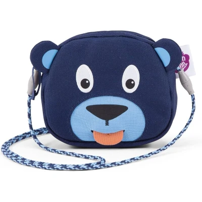 Abbildung von Affenzahn Kinderportemonnaie Bär Blau