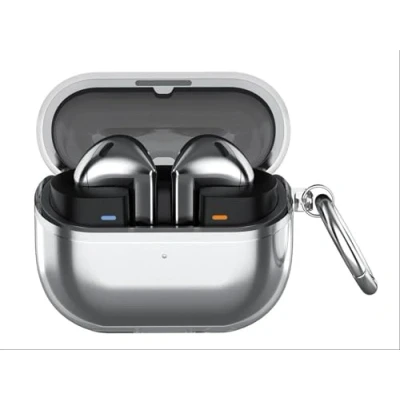 Abbildung von GIOPUEY Clear Hülle Kompatibel mit Samsung Galaxy Buds 3/3 Pro, TPU Stoßfeste Schutzhülle, Ultradünn, Kein Geruch, Silikon transparent