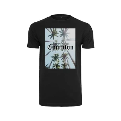 Abbildung von Mister Tee Herren T Shirt Compton Palms Tee, mit Fotoprint für Männer, Graphic Shirt, Streetwear