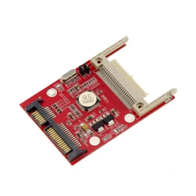 Abbildung von KALEA INFORMATIQUE Compact Flash Converter Adapter CF zu SATA, unterstützt CFI und CFII.