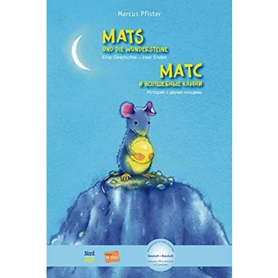 Abbildung von Mats und die Wundersteine: Eine Geschichte zwei Enden / Kinderbuch Deutsch Russisch mit MP3 Hörbuch zum Herunterladen