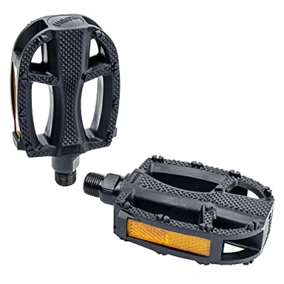 Abbildung von XLC Kinder /Jugendpedal, schwarz, 9/16&quot;,Reflektor