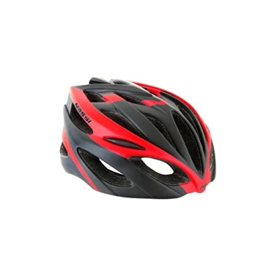 Abbildung von Massi Sport, Radfahren Comp radhelm, schwarz/rot, M/L