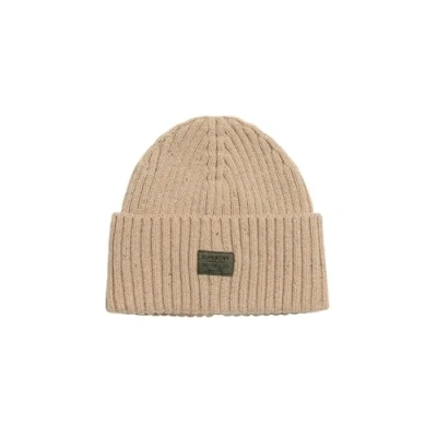 Abbildung von Superdry Workwear nep Mütze, Damen, Größe: One Size, Stone beige