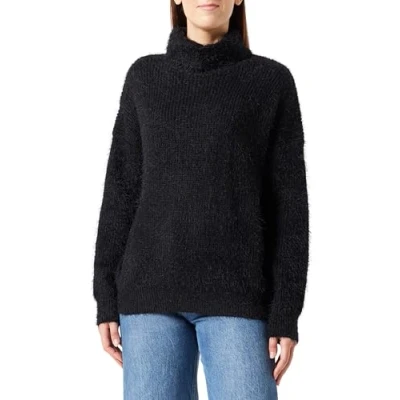Abbildung von nascita Damen Rollkragenpullover 29525154 NA03, Schwarz, XS/S