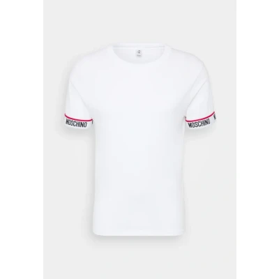 Abbildung von Moschino Herren 251v1a0782 T Shirt, Weiß, S EU