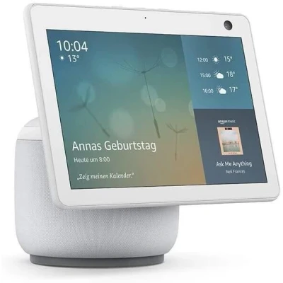 Abbildung von Echo Show 10 (3. Generation) Hochauflösendes Smart Display mit Bewegungsfunktion und Alexa, Weiß