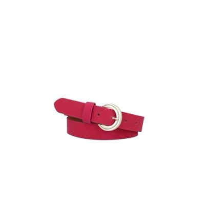 Abbildung von MGM Damen Coloured Basic Gürtel, Pink, 95