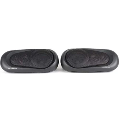 Abbildung von Pioneer TS X150 3 Weg Aufbaulautsprecher (60 W), Koaxiallautsprecher, Nominale Ausgangsleistung 20 W, 88 dB, 300 x 111 166 mm, 2 Lautsprecher, schwarz