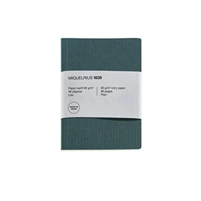 Abbildung von Miquelrius Notizbuch aus recyceltem Papier, A5, 148 x 210 mm, 96 Seiten, 90 g/m², Elfenbeinfarben
