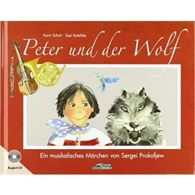 Abbildung von Peter und der Wolf (Bilderbuch mit CD): Ein musikalisches Märchen von Sergei Prokofjew