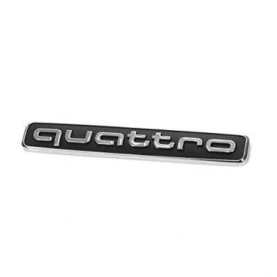 Abbildung von quattro Schriftzug Heckklappe Emblem chrom 4G08537372ZZ