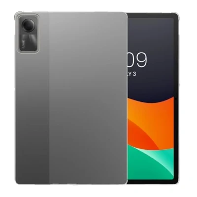 Abbildung von kwmobile Hülle kompatibel mit Xiaomi Redmi Pad SE weiches TPU Silikon Case Transparent Tablet Cover