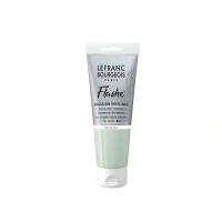 Abbildung von Lefranc Bourgeois 300532 Flashe Acrylfarbe &amp; Vinylfarbe, hochpigmentiert, elastisch, lichtecht, alterungsbeständig, matt, für den Innen Außenbereich, 80ml Tube Grüngrau