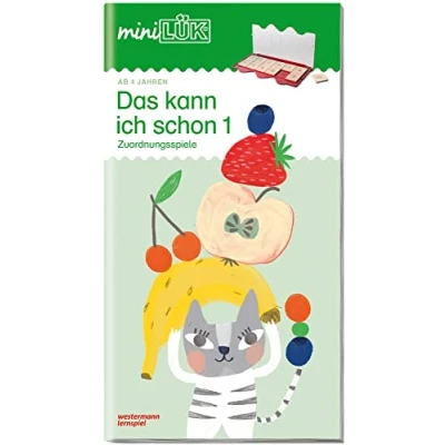 Abbildung von miniLÜK: Kindergarten/Vorschule Das kann ich schon 1 (miniLÜK Übungshefte: Kindergarten)
