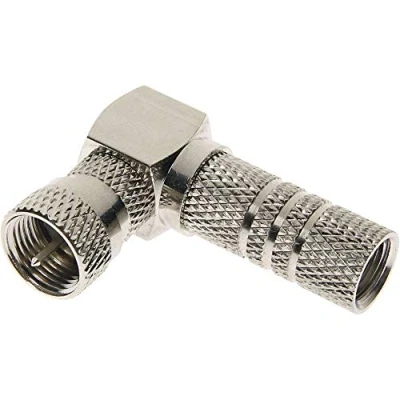 Abbildung von Schwaiger FSTWI7002531 F Winkelstecker Anschlüsse: Stecker 2 St. SAT Kabel
