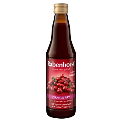 Abbildung von Rabenhorst Cranberry Muttersaft 330 ml