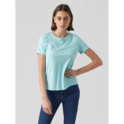 Abbildung von VERO MODA Damen Vmpaula S/S T shirt Noos, Mock Orange, M