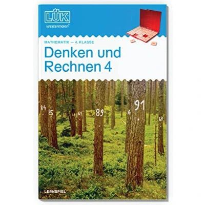 Abbildung von LÜK: 4. Klasse Mathematik Denken und Rechnen Übungen angelehnt an das Lehrwerk: Mathematik: Lehrwerk (LÜK Übungshefte: Rechnen)